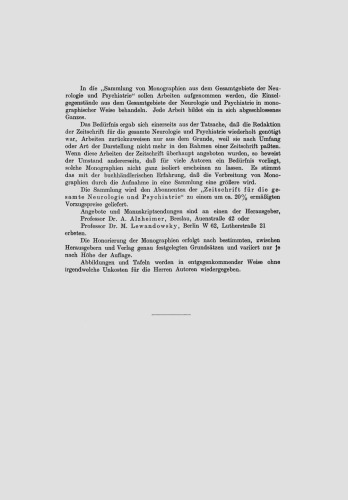 Über Halluzinosen der Syphilitiker