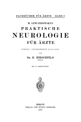 Praktische Neurologie für Ärzte