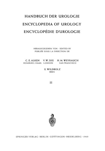 Symptomatologie und Untersuchung von Blut, Harn und Genitalsekreten / Symptomatology and Examination of the Blood, Urine and Genital Secretions