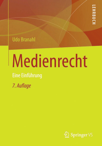 Medienrecht: Eine Einführung