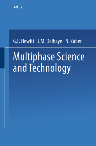 Multiphase Science and Technology: Volume 2