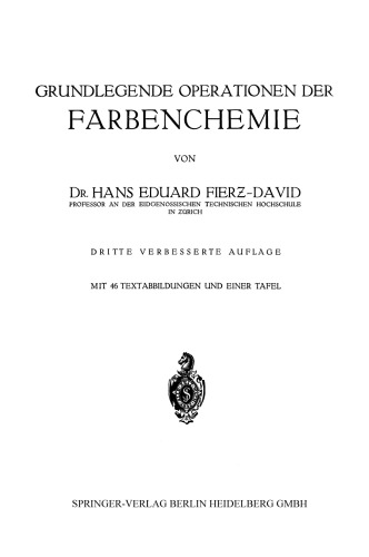 Grundlegende Operationen der Farbenchemie