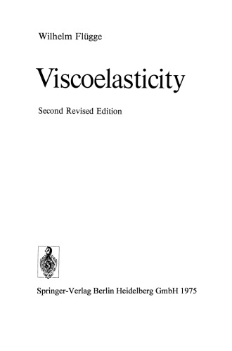 Viscoelasticity