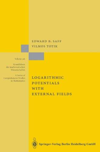 Logarithmic Potentials with External Fields