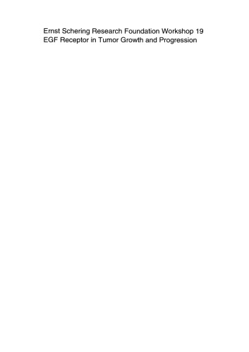 EGF Receptor in Tumor Growth and Progression