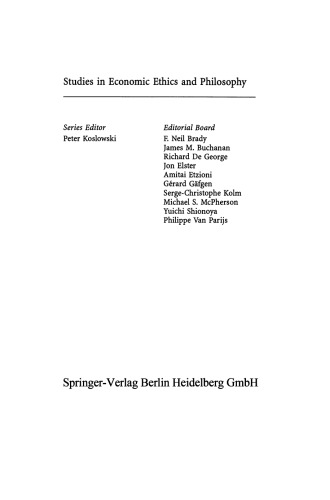 Sociobiology and Bioeconomics: The Theory of Evolution in Biological and Economic Theory