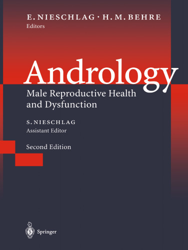 Andrology: Male Reproductive Health and Dysfunction
