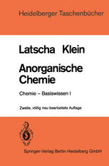 Anorganische Chemie: Chemie — Basiswissen I
