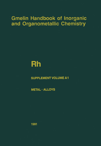 Rh Rhodium: Coordination Compounds with O- and N-Containing Ligands