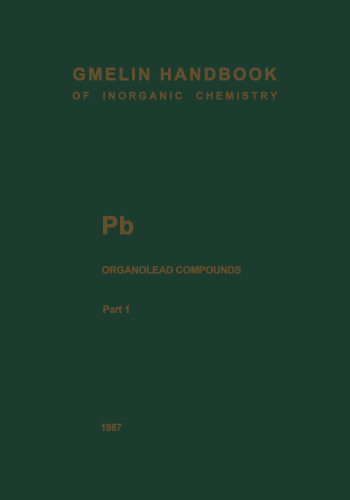 Pb Organolead Compounds: Part 1 Tetramethyllead