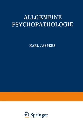 Allgemeine Psychopathologie