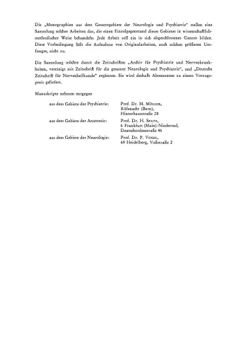 Die Hirnvenen- und Sinusthrombosen: Unter besonderer Berücksichtigung der Topographie der hämorrhagischen Infarkte