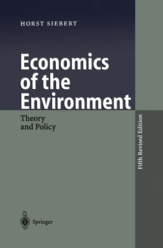 Economics of the Environment: Theory and Policy