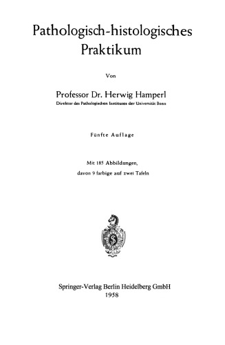 Pathologisch-histologisches Praktikum