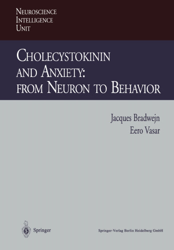 Cholecystokinin and Anxiety: From Neuron to Behavior