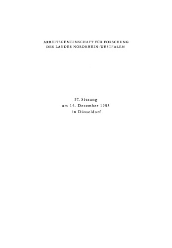 Freiheit und Organisation in der Luftfahrtforschung. Bericht über den Wiederbeginn deutscher Luftfahrtforschung
