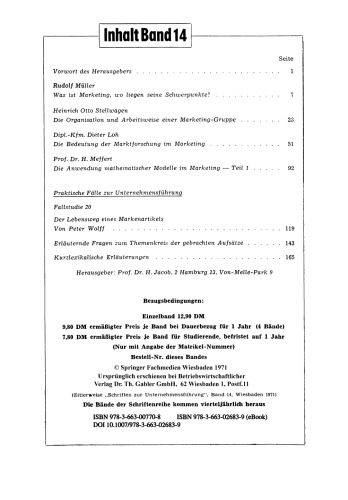 Marketing und Unternehmensführung