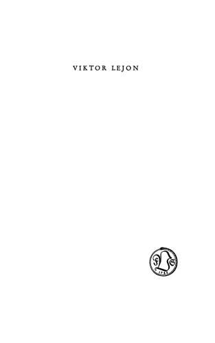 Viktor Lejon: Roman