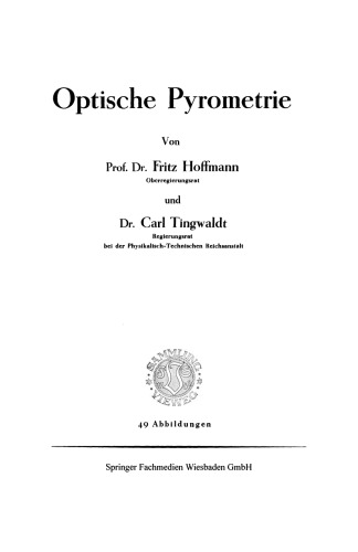 Optische Pyrometrie