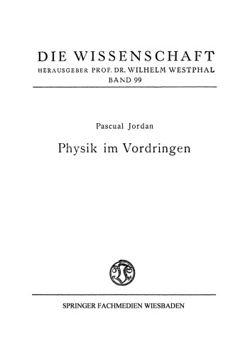 Physik im Vordringen