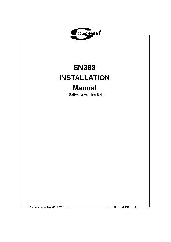 SN 388INST