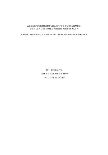 Synthese von Polysacchariden. Neuere Ergebnisse der Getreide- und Brotforschung