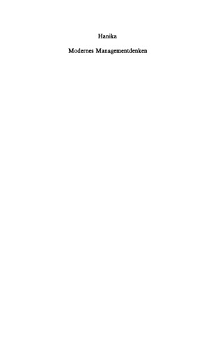 Modernes Managementdenken: Ein Leitfaden für Manager