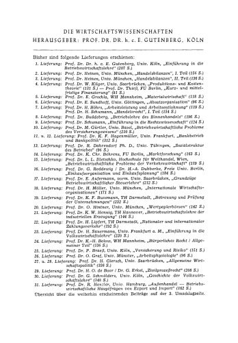 Außenhandel: Betriebswirtschaftliche Hauptfragen von Export und Import