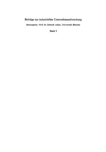 Simulationstheorie und ihre Anwendung auf betriebliche Systeme