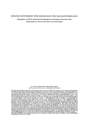 Zur Soziologie der Sprache: Ausgewählte Beiträge vom 7. Weltkongreß der Soziologie