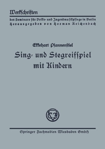 Sing- und Stegreifspiel mit Kindern