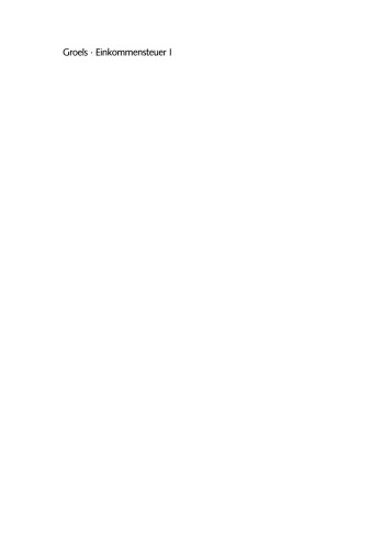 Einkommensteuer I: Buchführungsp flchten, Gewinnermittlung: Bewertungs-, Ansatz- und AfA-Vorschriften, Einkünfteermittlung