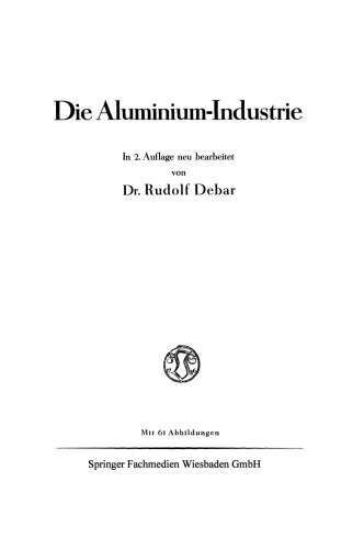 Die Aluminium-Industrie