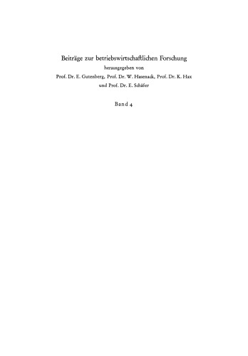 Methodologische Grundfragen der Betriebswirtschaftslehre
