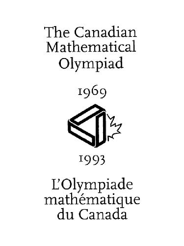 The Canadian Mathematical Olympiad, 1969-1993