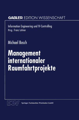 Management internationaler Raumfahrtprojekte