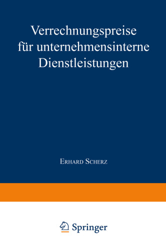 Verrechnungspreise für unternehmensinterne Dienstleistungen