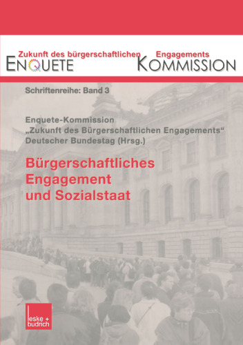 Bürgerschaftliches Engagement und Sozialstaat