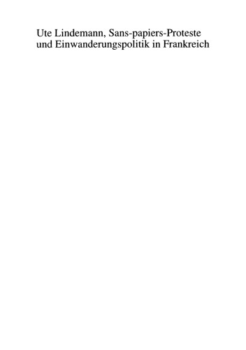 Sans-Papiers-Proteste und Einwanderungspolitik in Frankreich