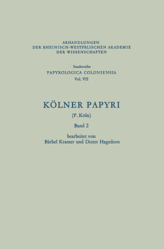 Kölner Papyri