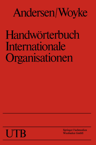 Handwörterbuch internationale Organisationen