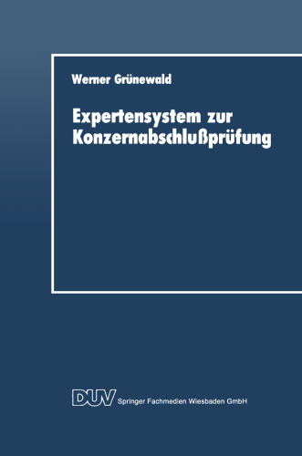Expertensystem zur Konzernabschlußprüfung