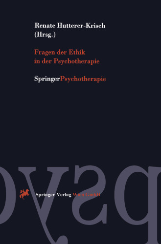 Fragen der Ethik in der Psychotherapie