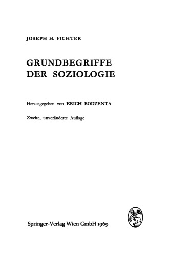Grundbegriffe der Soziologie