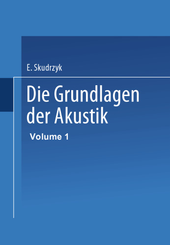 Die Grundlagen der Akustik