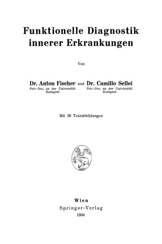Funktionelle Diagnostik innerer Erkrankungen