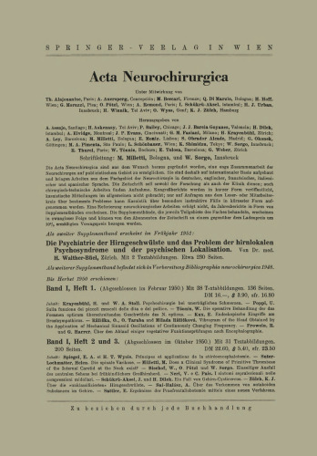 Die Differentialdiagnose der Gehirngeschwülste Durch die Arteriographie