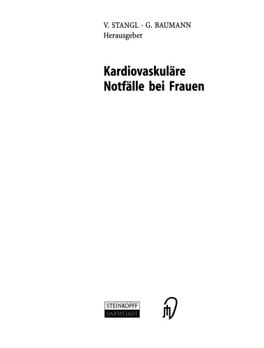 Kardiovaskuläre Notfälle bei Frauen