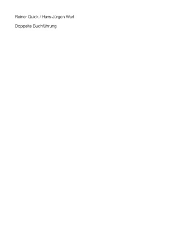 Doppelte Buchführung: Grundlagen – Übungsaufgaben – Lösungen