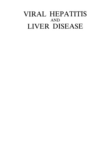 Viral Hepatitis and Liver Disease: Proceedings of the International Symposium on Viral Hepatitis and Liver Disease: Molecules Today, More Cures Tomorrow, Tokyo, May 10–14, 1993 (1993 ISVHLD)